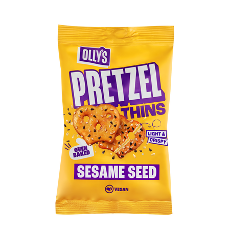 Olly's Multi-Seed Sesame Pretzel Thins 35g