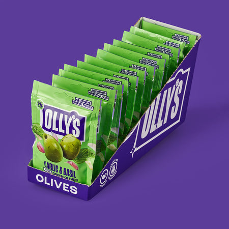 Garlic & Basil Olives