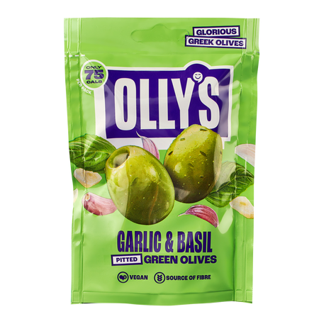 Garlic & Basil Olives